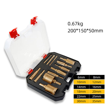 📢📢50% OFF !! ⏰Diamond Hole Saw Drill Bits Kit