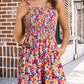 ⏰Hot Sale 49% Off💃Women's Summer Sleeveless Loose Casual Short Smocked Romper With Pockets