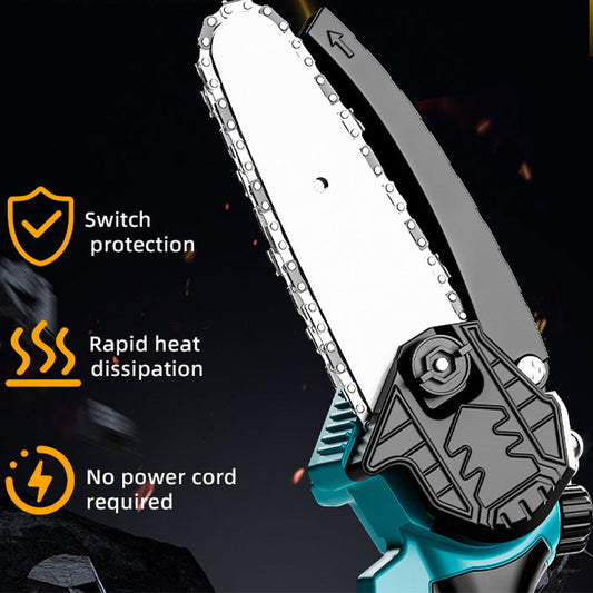 ⚡Limited time 50% OFF-Mini Cordless Electric Chain Saw🚀Free shipping🚀