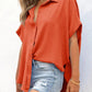 🔥Hot Sale 49% Off💥🎁Women's Loose Fit Casual Button Short Sleeve Shirt Tops