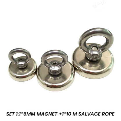 🔥Hot Sale 50% Off🔥Deep-water Magnetic Salvage Magnet Set