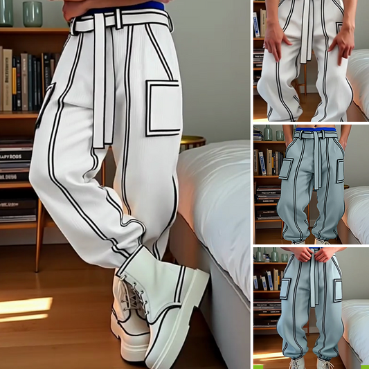 🔥Last Day Sale 50% OFF🔥Men's Contrast Stitching Trousers