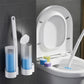 Convenient Disposable Toilet Brush Cleaning Set