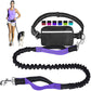 Adjustable Hands-Free Dog Lead with Waist Bag