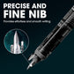 Quick-Dry Retractable Fountain Pen