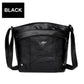 Soft Leather Messenger Multi Pocket Large Capacity Shoulder Bag