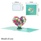 🦋 Vibrant 3D Butterfly & Daisy Pop-Up Greeting Card