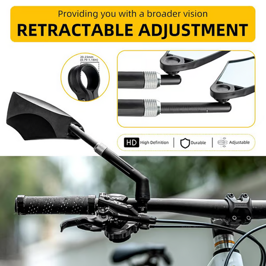 ⏳LAST DAY SALE 70% OFF !!📢⏰360° Adjustable Handlebar Bike Mirror