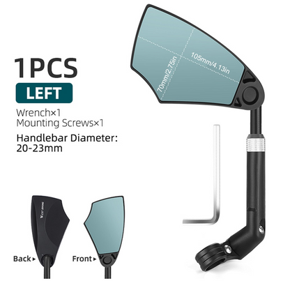 ⏳LAST DAY SALE 70% OFF !!📢⏰360° Adjustable Handlebar Bike Mirror