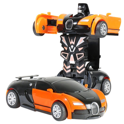 Collision Transform Toy Car for Kids