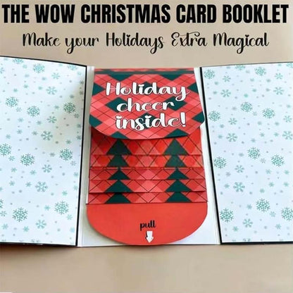 Creative Christmas Waterfall Gift Card Booklet