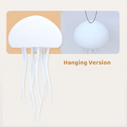 🐙Sound-Controlled Gradient Jellyfish Lamp with Dancing Tentacles