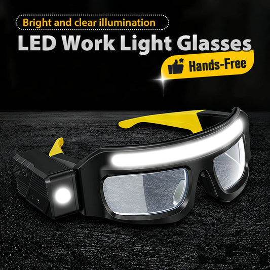 🔥 Father's Day Mega Sale- 50%OFF 🔥Hands-Free LED Work Light Glasses