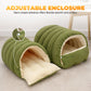 🐈Warmth Cozy Comfort  Plush Pet Cave💝