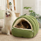 🐈Warmth Cozy Comfort  Plush Pet Cave💝