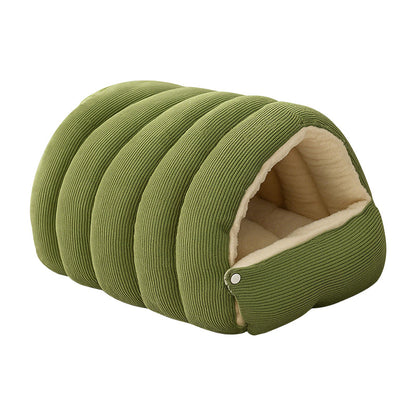🐈Warmth Cozy Comfort  Plush Pet Cave💝