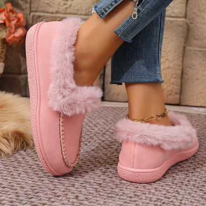 👢Fuzzy Closed Back Slippers for Women🎁
