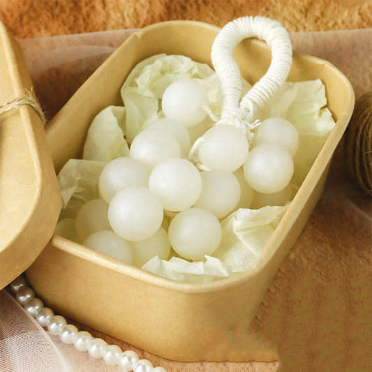 🍇🍑Artisan Pearl Grape Cluster Soap Gentle Cleansing Soap