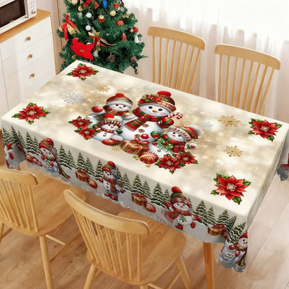 ✨Christmas Special price £7.99!！🎁Stylish Christmas Printed Tablecloth🔥