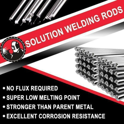 ⏳LAST DAY SALE Only￡9.99！📢Solution Welding Flux-Cored Rods