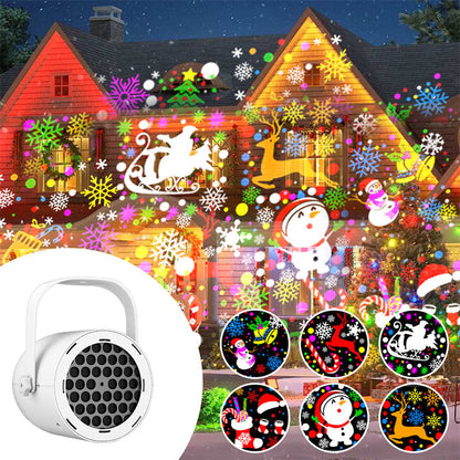 🔥Best Christmas Gift-Up to 70% OFF🎅16-Pattern USB Christmas Projector Light✨