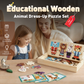 🐻Educational Wooden Animal Dress-Up Puzzle Set for Children🐇