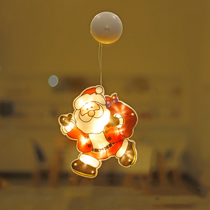 💥Limited Time Discount：Enjoy 50% OFF🎄Christmas Window Hanging Lights🎄