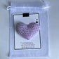 ❤️Cute Crocheted Heart Gift with Inspirational Card