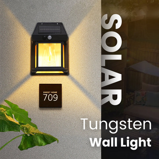 🎁SOLAR WALL LIGHT💡Motion Sensor & Weatherproof, Automatic Dusk to Dawn Operation, Easy Installation for Garden and Pathway 🌟🛒