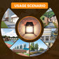 🎁SOLAR WALL LIGHT💡Motion Sensor & Weatherproof, Automatic Dusk to Dawn Operation, Easy Installation for Garden and Pathway 🌟🛒