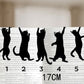 🔥😹Adorable Cat-Shaped Metal Bookmark 5 PCS Set