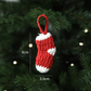 Handmade Knitted Christmas Tree Ornaments