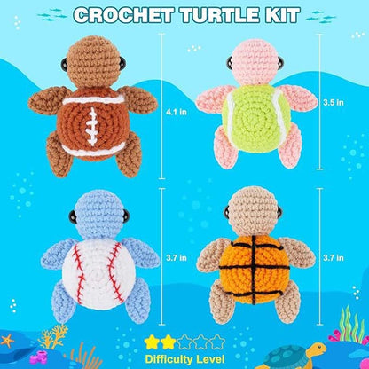 DIY Crochet Knitted Doll Kit