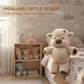 🧸💞50K+ SOLD! 🔥🔥50% OFF!🎁🎁Adorable & Furry Highland Cattle Soft Toy