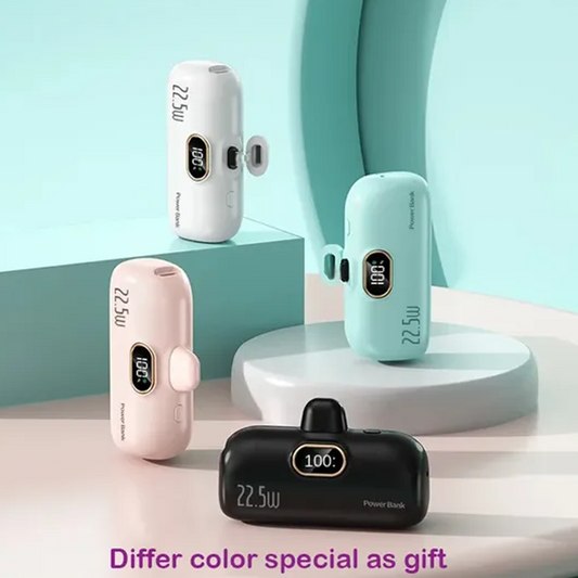 ⏰Limited Offer 50% OFF!🔥ChargeGo™ 5000mAh Mini Power Bank – Ultra-Portable & Universally Compatible🔋📱