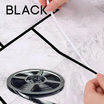 🏡🌸 BUY 1 GET 1 FREE – ONLY £9.99 🌸💖 Ceramic Tile Gap Mildewproof Waterproof Self-Adhesive Sealing Strip, Bathroom & Kitchen Edge Sealant Tape, Flexible Anti-Leak Sticker 🚰🛠️✨