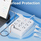 🎁 Hot Sale – 70% OFF! ⚡ 20-in-1 Power Strip with Overload Protection – 14 AC + 4 USB + 2 Type-C Ports, Wall-Mountable & Space-Saving! 🔌💻
