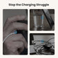 🏆 Bestseller Alert 🔥Fast Charging Adapter with 360° Foldable Phone Stand – 2-in-1 USB Charger