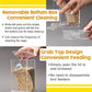 🐧 No Mess Bird Feeder – Self-Feeding, Large Capacity, Hanging or Pole Mount, Easy Refill 🔄🪶