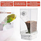 🐧 No Mess Bird Feeder – Self-Feeding, Large Capacity, Hanging or Pole Mount, Easy Refill 🔄🪶