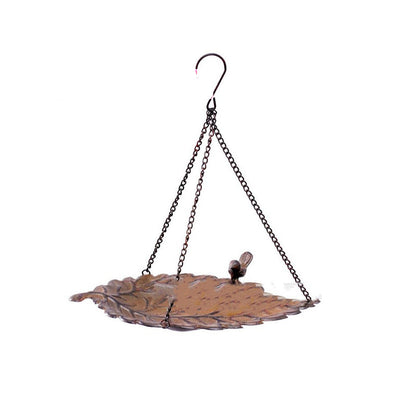 Leaf-Shaped Hanging Bird Feeder