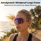🕶️ 50% OFF Only ￡9.99 NOW! 🚴 Large Frame UV Protection Sports Glasses – HD Vision & Lightweight Design 🏃