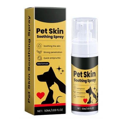 💥 50% OFF today only! ✨🐾 soothing Spray for the skin of pets 🐶🐱Itch Relief Spray & Hot Spot Treatment for Dogs, Cats, Helps Alleviate Sensitive Skin, Scratching, and Licking of Coat, for All Animals