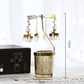 ✨ Modern Girl Style Candlestick – Wrought Iron & Glass, Minimalist American Design for Romantic Candlelight Dinner 🕯️🍷