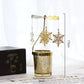 ✨ Modern Girl Style Candlestick – Wrought Iron & Glass, Minimalist American Design for Romantic Candlelight Dinner 🕯️🍷