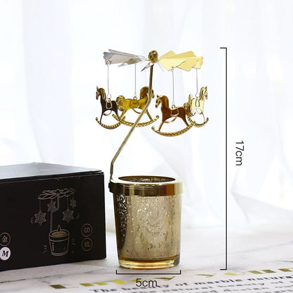 ✨ Modern Girl Style Candlestick – Wrought Iron & Glass, Minimalist American Design for Romantic Candlelight Dinner 🕯️🍷