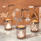 ✨ Modern Girl Style Candlestick – Wrought Iron & Glass, Minimalist American Design for Romantic Candlelight Dinner 🕯️🍷