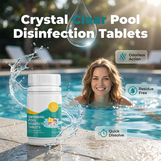 🔥Hot Sale 💧 Pool Effervescent Tablets – High-Efficacy, Rapid Disinfection