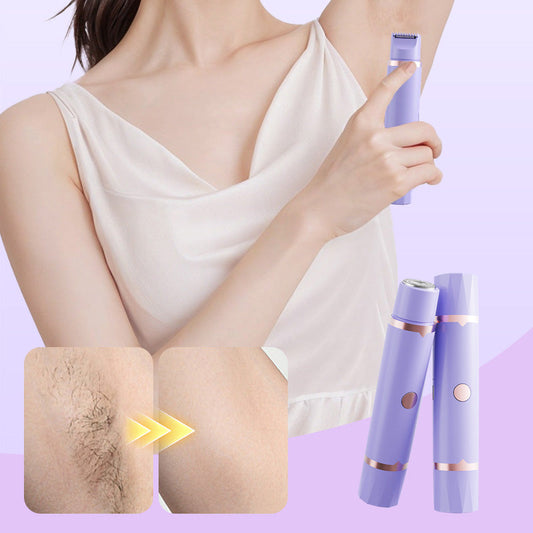 🪒 2-In-1 Women's Cordless Shaver – Smooth, Rechargeable, Painless