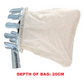 🍎 Fruit Picker Head Basket – Clips onto Pole, Soft Cushion, No Bruising, Harvest Faster 🌳🧺